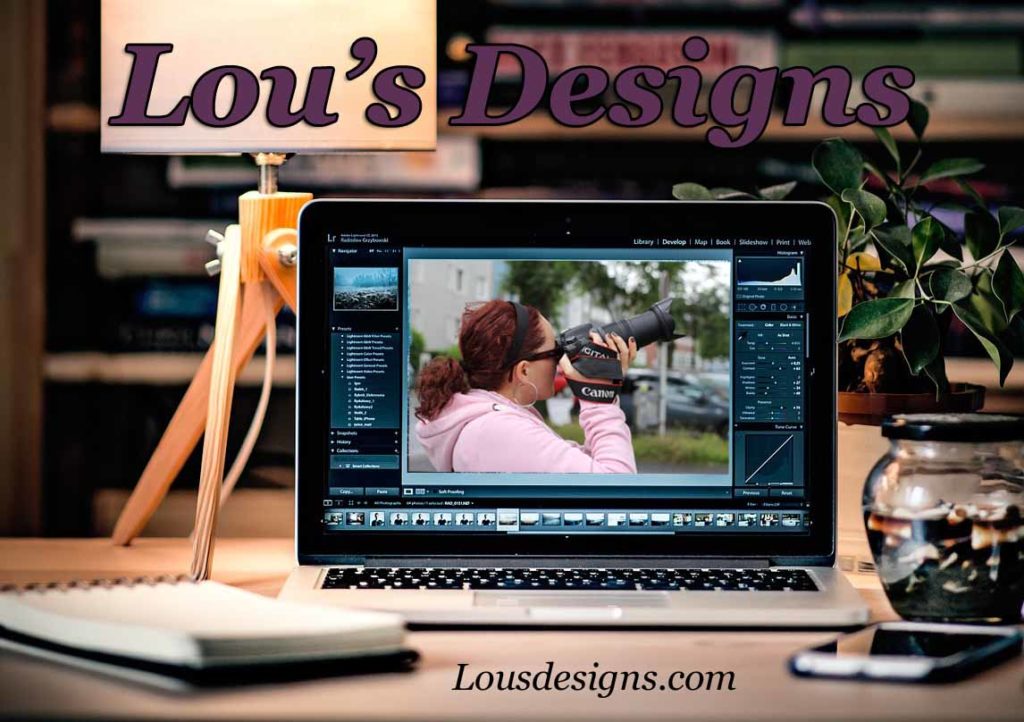 Lous Designs, About Me Page
